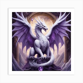 Queen of the Dragons Art Print