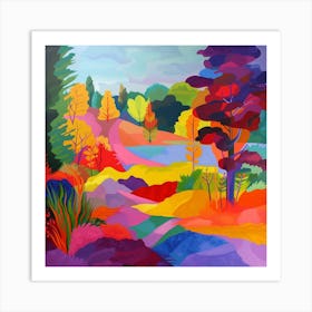 Colourful Gardens Smith College Botanic Garden Usa 2 Art Print