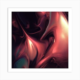 Abstract Lucifer And Lilith Occult Pagan Wiccan 4 Art Print