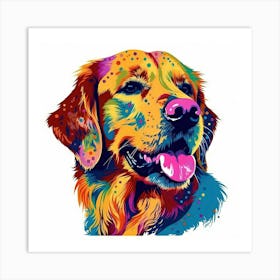 Golden Retriever Art Print