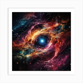 Space Nebula Art Print