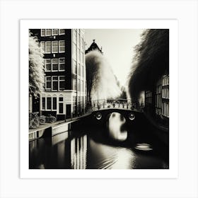 Amsterdam Canal 1 Art Print