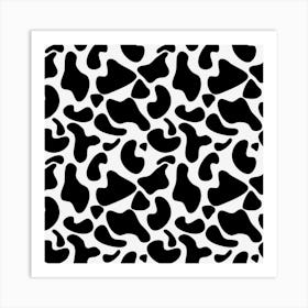 Cow Print Art Print