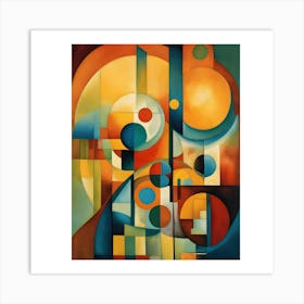 Abstract Painting 9 Art Print