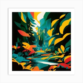 'The Forest' 3 Art Print