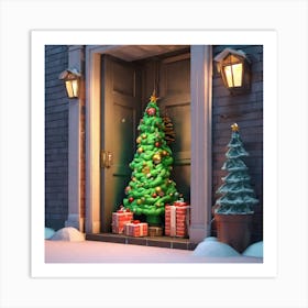 Christmas Tree 70 Art Print