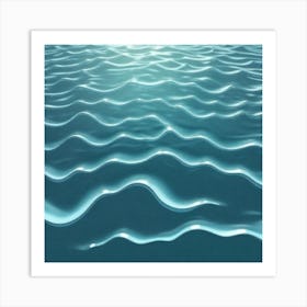 Water Surface Stock Videos & Royalty-Free Footage 11 Art Print