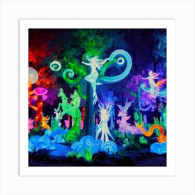 Fairy Forest 2 Art Print