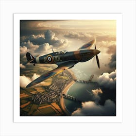 Spitfire 5 Art Print