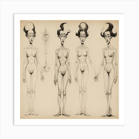 Female Nude Art Print