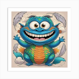 Chinese Dragon Art Print