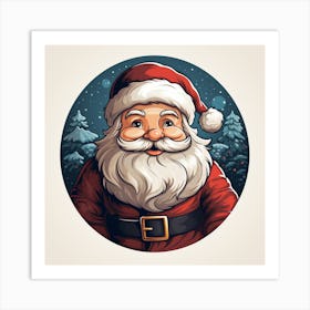 Santa Claus 35 Art Print