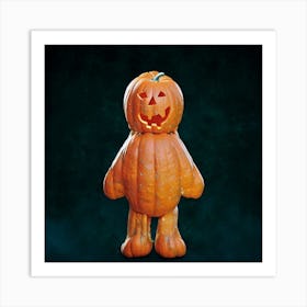 Halloween man Art Print