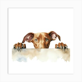 Dachshund 23 Art Print