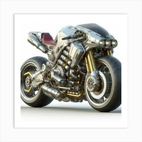 Yamaha Motorcycle Art Print