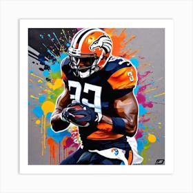 Denver Broncos Art Print