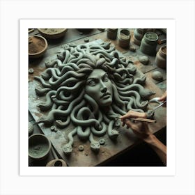 Medusa 3 Art Print