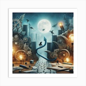 Dreamscape 1 Art Print