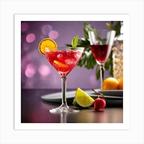 Cocktail 13 Art Print