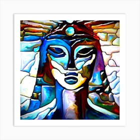 Hecate Glass Mosaic 1 Art Print