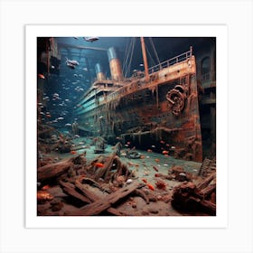 Titanic Art Print