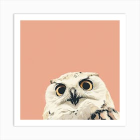 Owl Painting Art Print