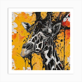 Giraffe 13 Art Print