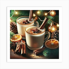 Christmas Mulled Wine Art Print