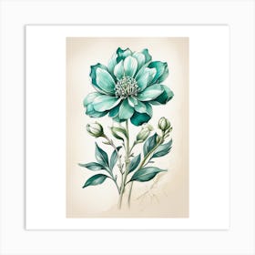 Peony 1 Art Print