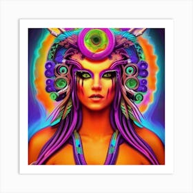 Psychedelic Art 1 Art Print