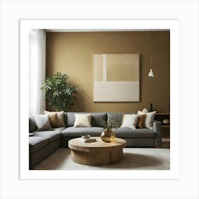 Modern Living Room 44 Art Print