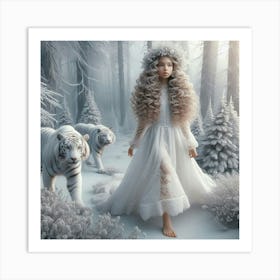 'Winter Forest' Art Print