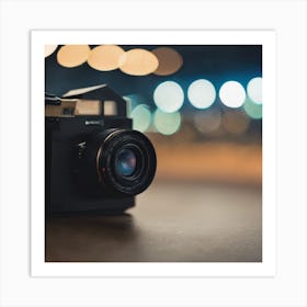 Bokeh Stock Videos & Royalty-Free Footage Art Print