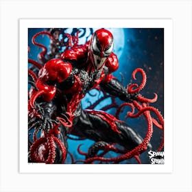 Venom tentacles Art Print