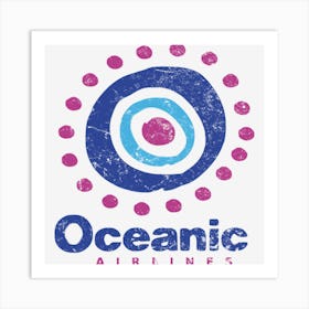 Oceanic Airlines Art Print