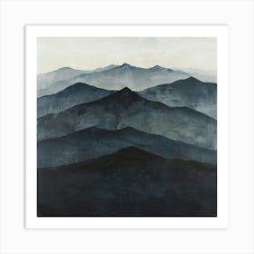 Poster Canvas Mountain 23 Art Print