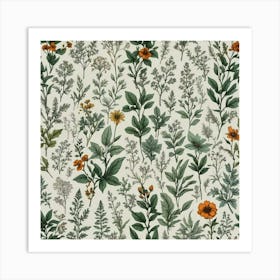 Botanical Print 3 Art Print