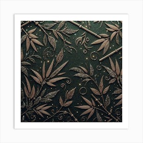 Bamboo 2 Art Print