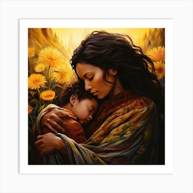 Mother And Child Art Print