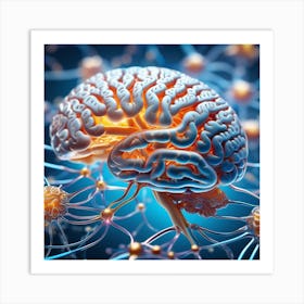 Brain And Nervous System 37 Art Print