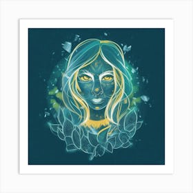 Ethereal Woman Art Print