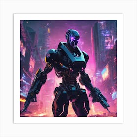 Cyborg 11 Art Print