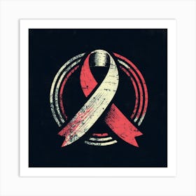 Awareness Ribbon Art Print