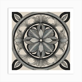 Geometrical art Art Print