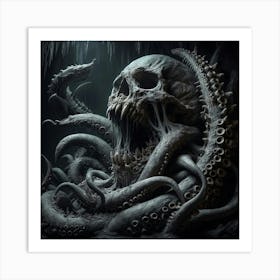 Octopus 4 Art Print