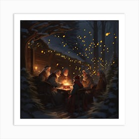 Christmas Vigil Art Print