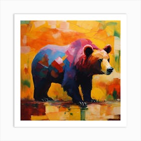 Bear In The Sun Art Print