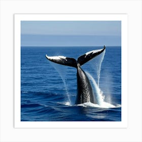 Humpback Whale 5 Art Print