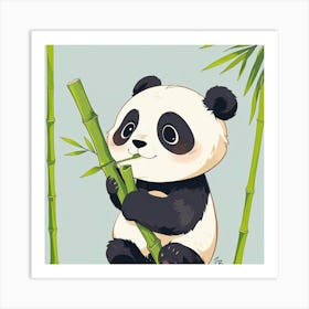 Panda Bear Art Print