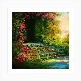 Garden Path Art Print